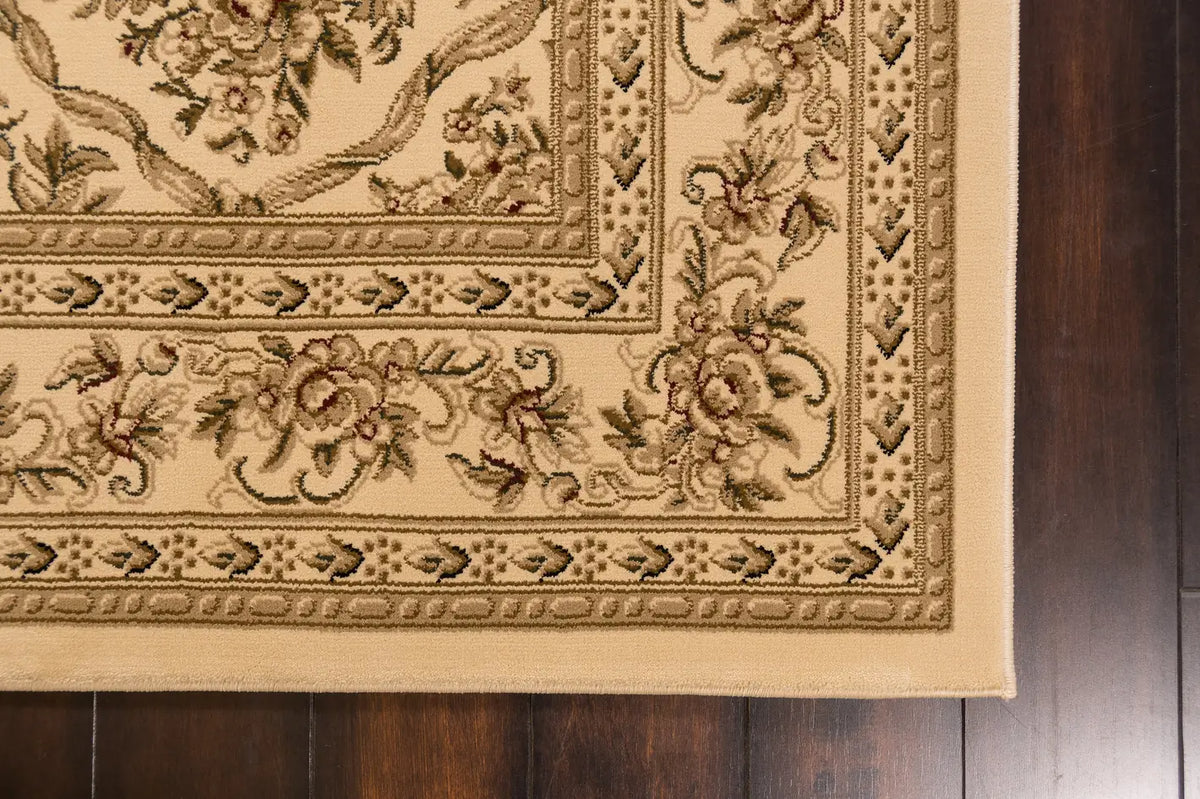 Dynamic Rugs Legacy 58018 Ivory Rugs - Corner