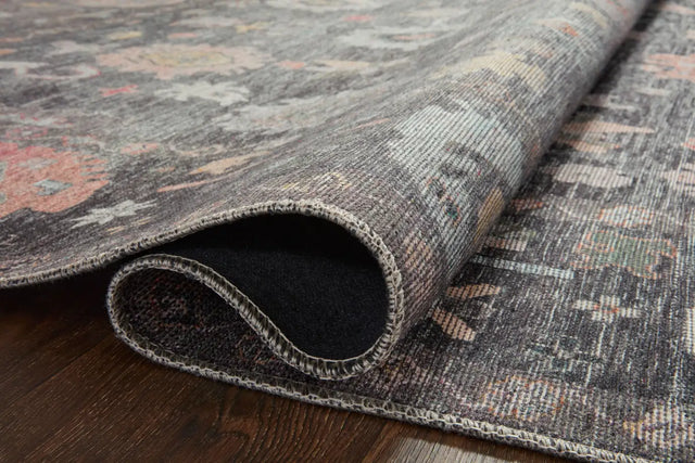 Loloi Elysium Ely-03 Charcoal/Multi Rug - pile height