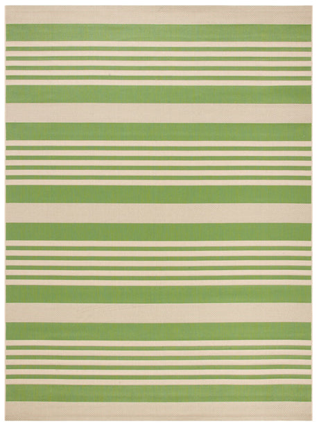 Safavieh Courtyard 10'-0" x 14'-0" Rug in Green / Beige