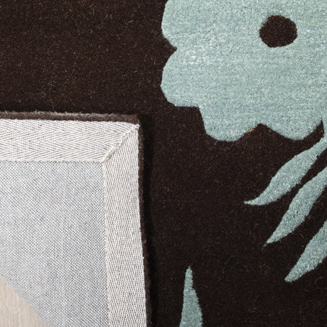 Safavieh Soho 3'-6" x 5'-6" Rug in Brown / Teal
