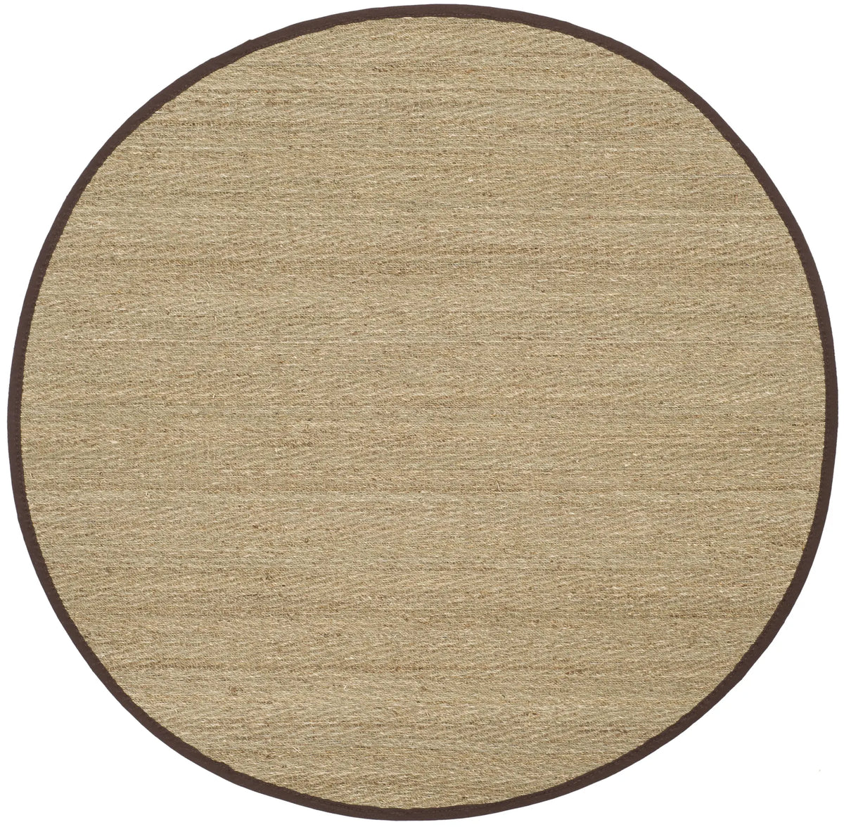 Safavieh Natural Fiber 6'-0" x 6'-0" Rug in Natural / Dark Brown