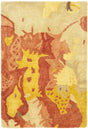 Safavieh Soho 2'-0" x 3'-0" Rug in Beige / Multi
