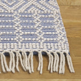Safavieh Natura 4'-0" x 6'-0" Rug in Ivory / Blue