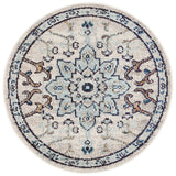 Safavieh Madison 3'-0" x 3'-0" Rug in Ivory / Light Blue