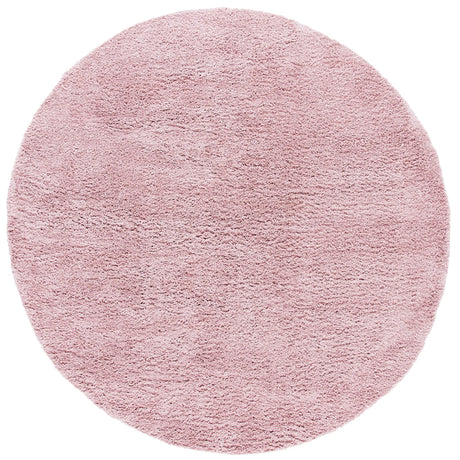 Safavieh August Shag 500 6'-7" x 6'-7" Rug in Pink