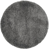 Safavieh Shag 3'-0" x 3'-0" Rug in Dark Grey