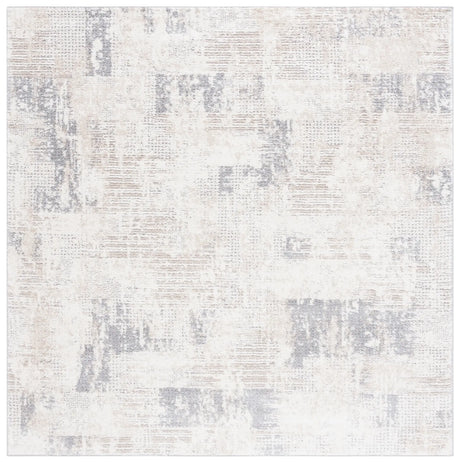 Safavieh Opal 6'-7" x 6'-7" Rug in Ivory / Grey