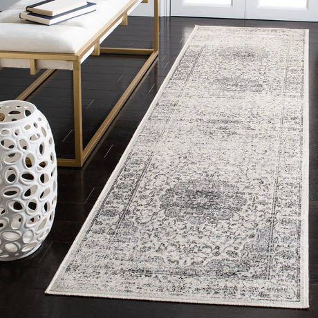 Safavieh Atlas 2'-2" x 7'-0" Rug in Ivory / Grey