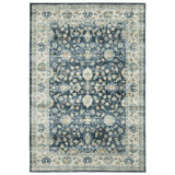 Oriental Weavers Sphinx Sumter Sum02 Blue/ Ivory Rug - main flat