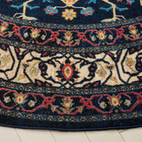 Safavieh Journey 6'-7" x 6'-7" Rug in Navy / Ivory
