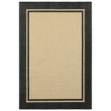Oriental Weavers Sphinx Cayman 5594K Sand / Charcoal Rugs - main flat