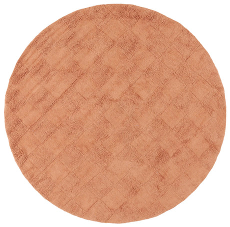 Safavieh Easy Care 6'-0" x 6'-0" Rug in Rust