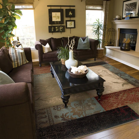 Oriental Weavers Sphinx Hudson 040a1 Beige / Green Rugs - room scene