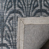 Safavieh Cape Cod 4'-0" x 6'-0" Rug in Slate / Ivory