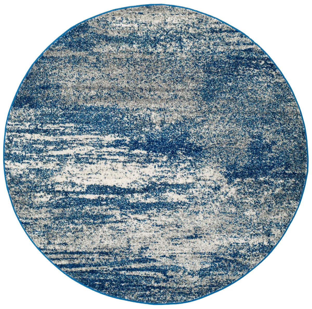Safavieh Evoke 5'-3" x 5'-3" Rug in Navy / Ivory