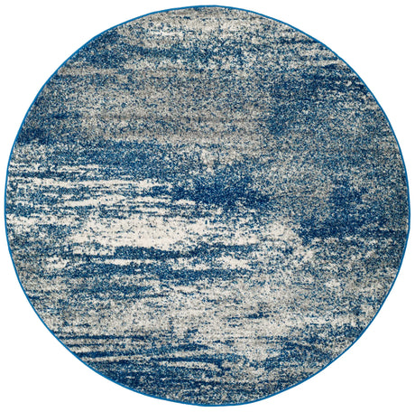 Safavieh Evoke 5'-3" x 5'-3" Rug in Navy / Ivory