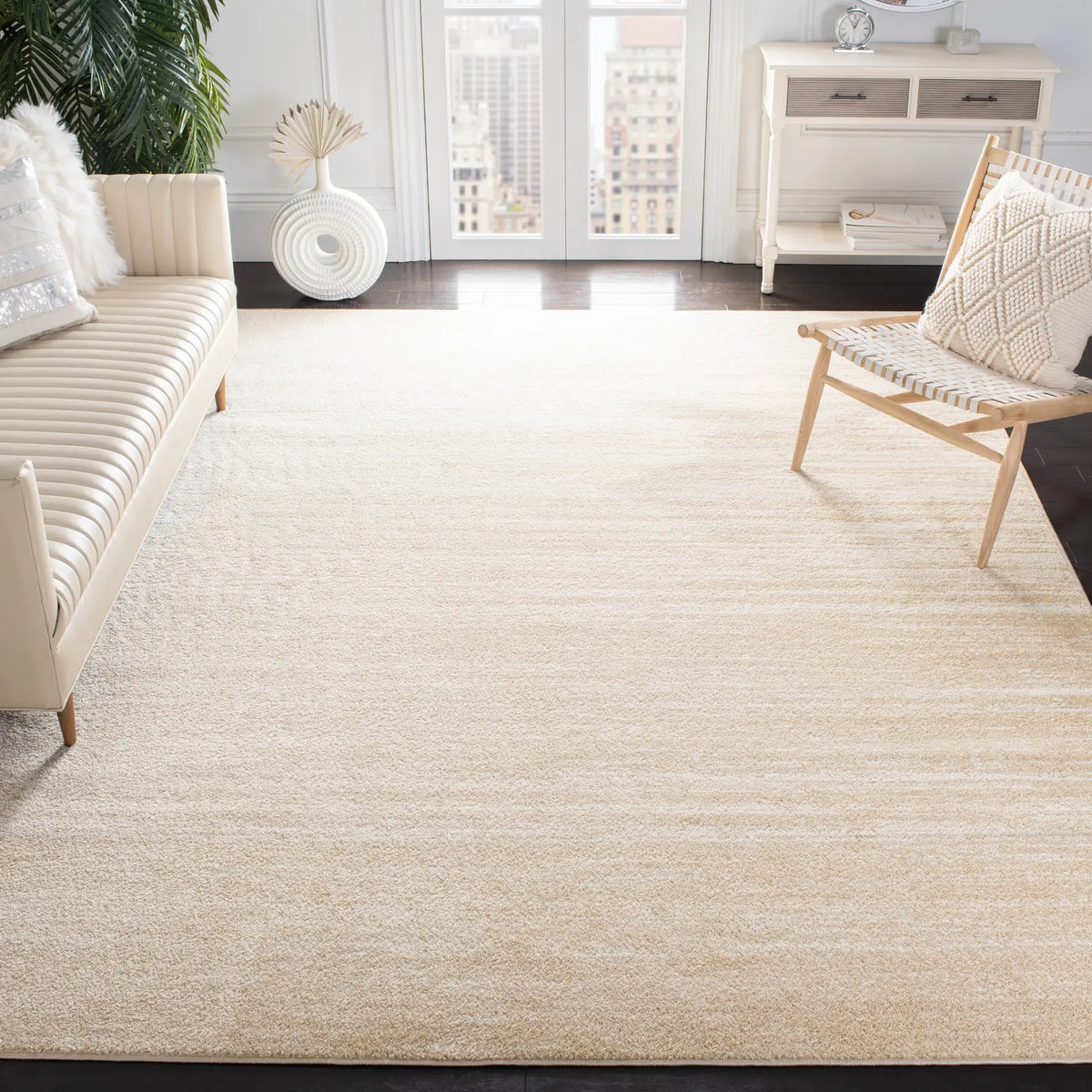 Safavieh Adirondack 10'-0" x 14'-0" Rug in Champagne / Cream