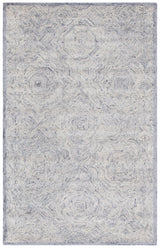 Safavieh Ikat 4'-0" x 6'-0" Rug in Silver