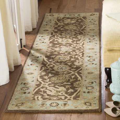 Safavieh Antiquity 2'-3" x 10'-0" Rug in Brown / Green