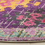 Safavieh Monaco 6'-7" x 6'-7" Rug in Purple / Multi