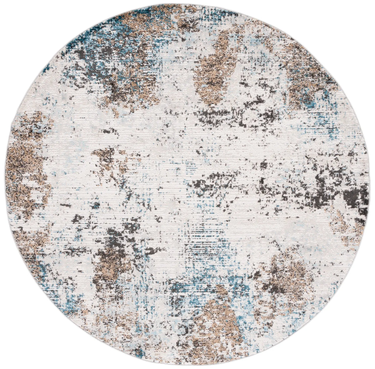 Safavieh Shivan 6'-7" x 6'-7" Rug in Ivory / Grey