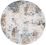 Safavieh Shivan 6'-7" x 6'-7" Rug in Ivory / Grey