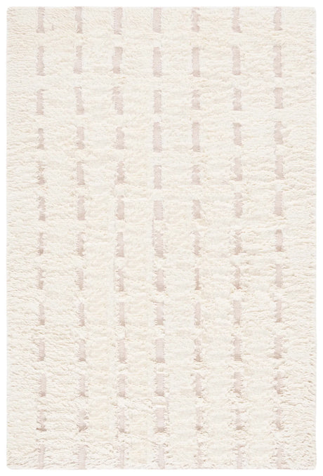 Safavieh Casablanca 4'-0" x 6'-0" Rug in Pink / Ivory
