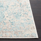 Safavieh Madison 4'-0" x 6'-0" Rug in Ivory / Teal