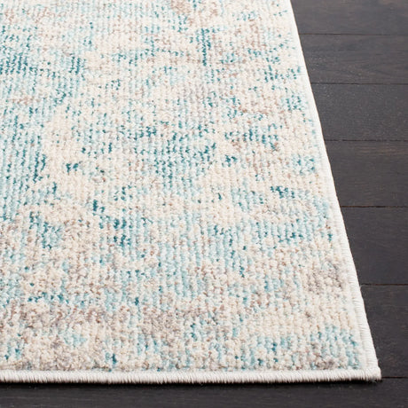 Safavieh Madison 4'-0" x 6'-0" Rug in Ivory / Teal