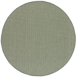 Safavieh Courtyard 6'-7" x 6'-7" Rug in Dark Green / Beige