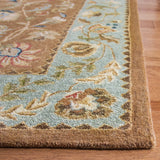 Safavieh Bergama 4'-0" x 6'-0" Rug in Brown / Blue