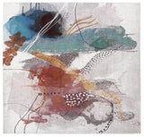 Safavieh Aria 6'-5" x 6'-5" Rug in Ivory / Red