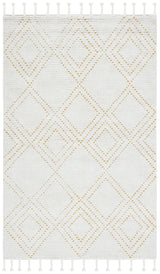 Safavieh Casablanca 4'-0" x 6'-0" Rug in Ivory / Gold