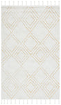Safavieh Casablanca 4'-0" x 6'-0" Rug in Ivory / Gold