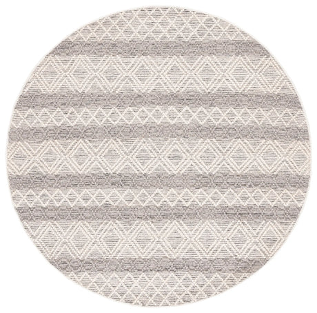 Safavieh Natura 6'-0" x 6'-0" Rug in Ivory / Charcoal