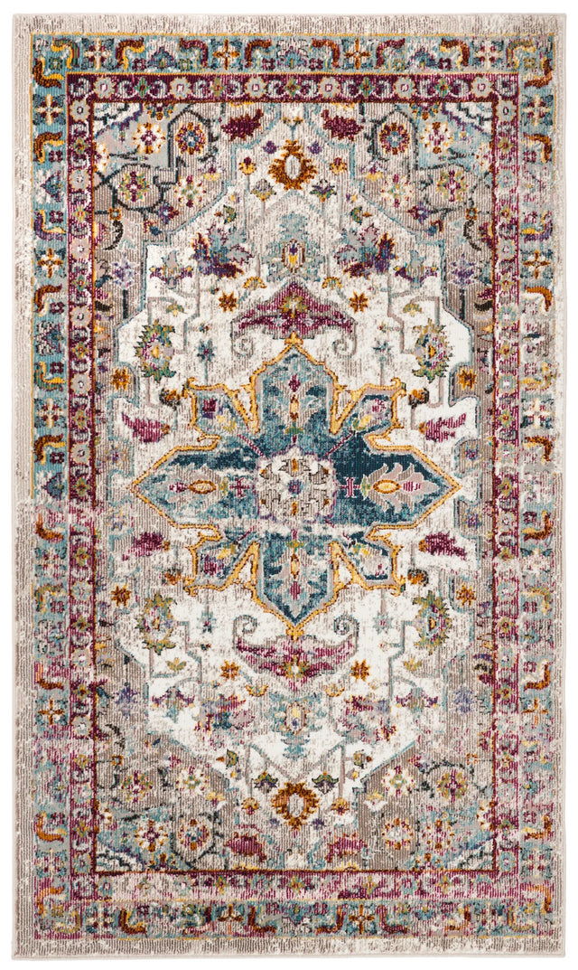 Safavieh Aria 3'-0" x 5'-0" Rug in Cream / Multi