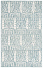 Safavieh Jardin 4'-0" x 6'-0" Rug in Blue / Ivory