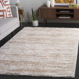 Safavieh Tahoe Shag 4'-0" x 6'-0" Rug in Ivory / Gold