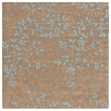 Safavieh Soho 6'-0" x 6'-0" Rug in Light Brown / Multi