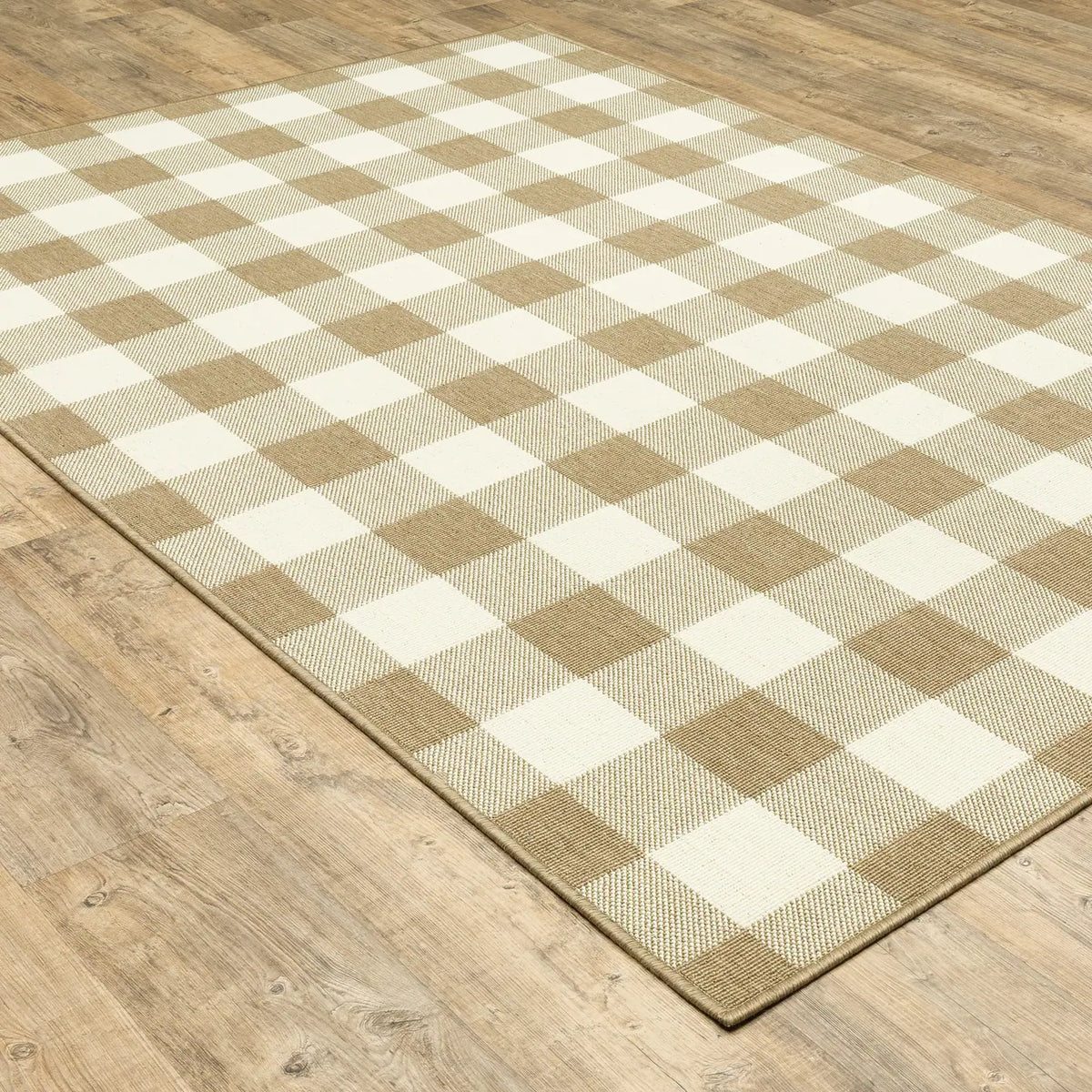 Oriental Weavers Sphinx Marina 2598I Tan / Ivory Rugs - angle detail