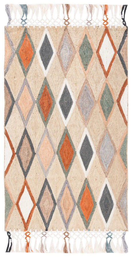Safavieh Sahara 3'-0" x 5'-0" Rug in Beige / Rust
