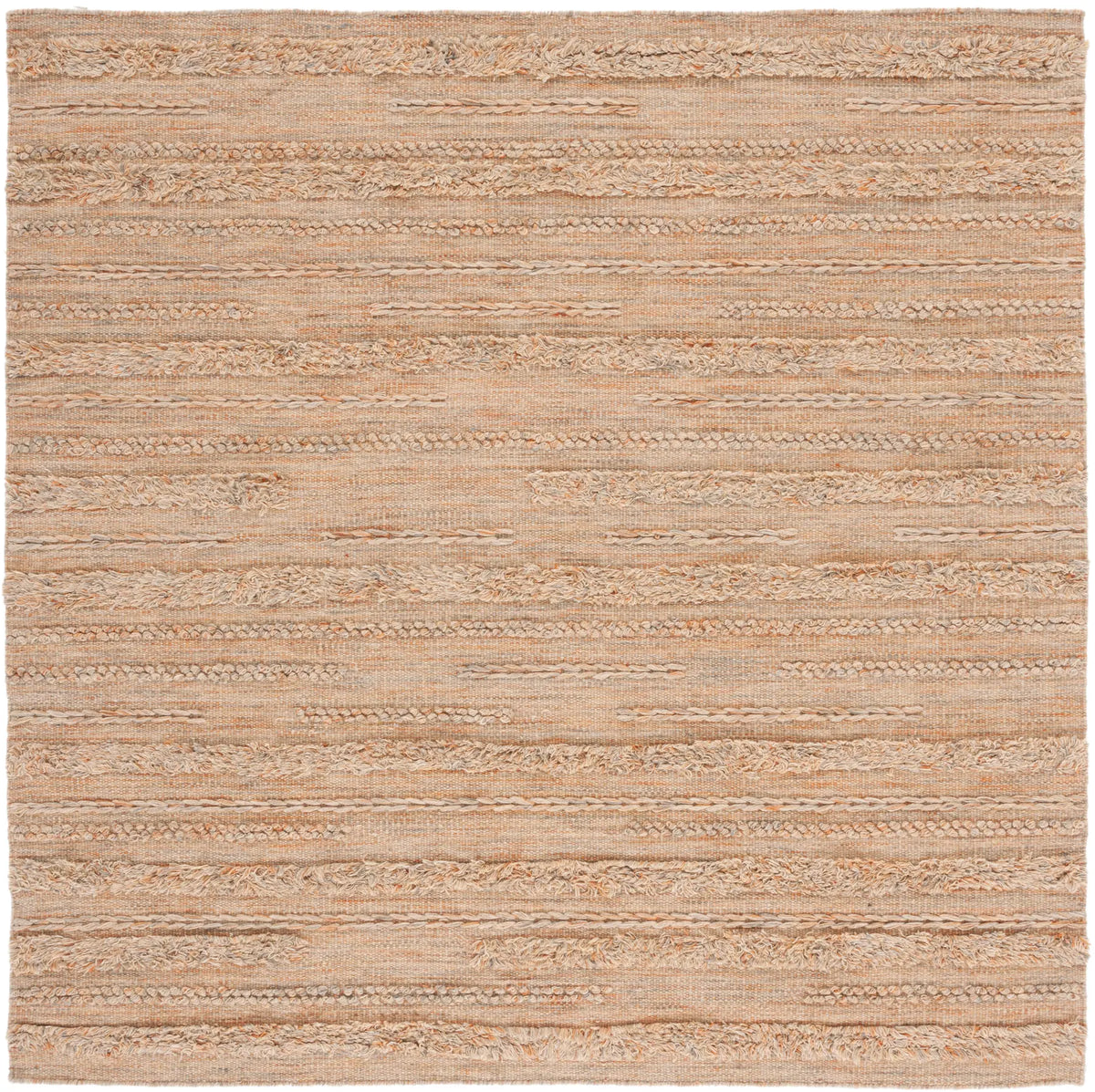Safavieh Vermont 6'-0" x 6'-0" Rug in Beige / Orange