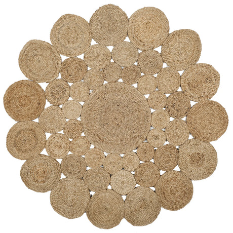 Safavieh Natural Fiber 5'-0" x 5'-0" Rug in Natural