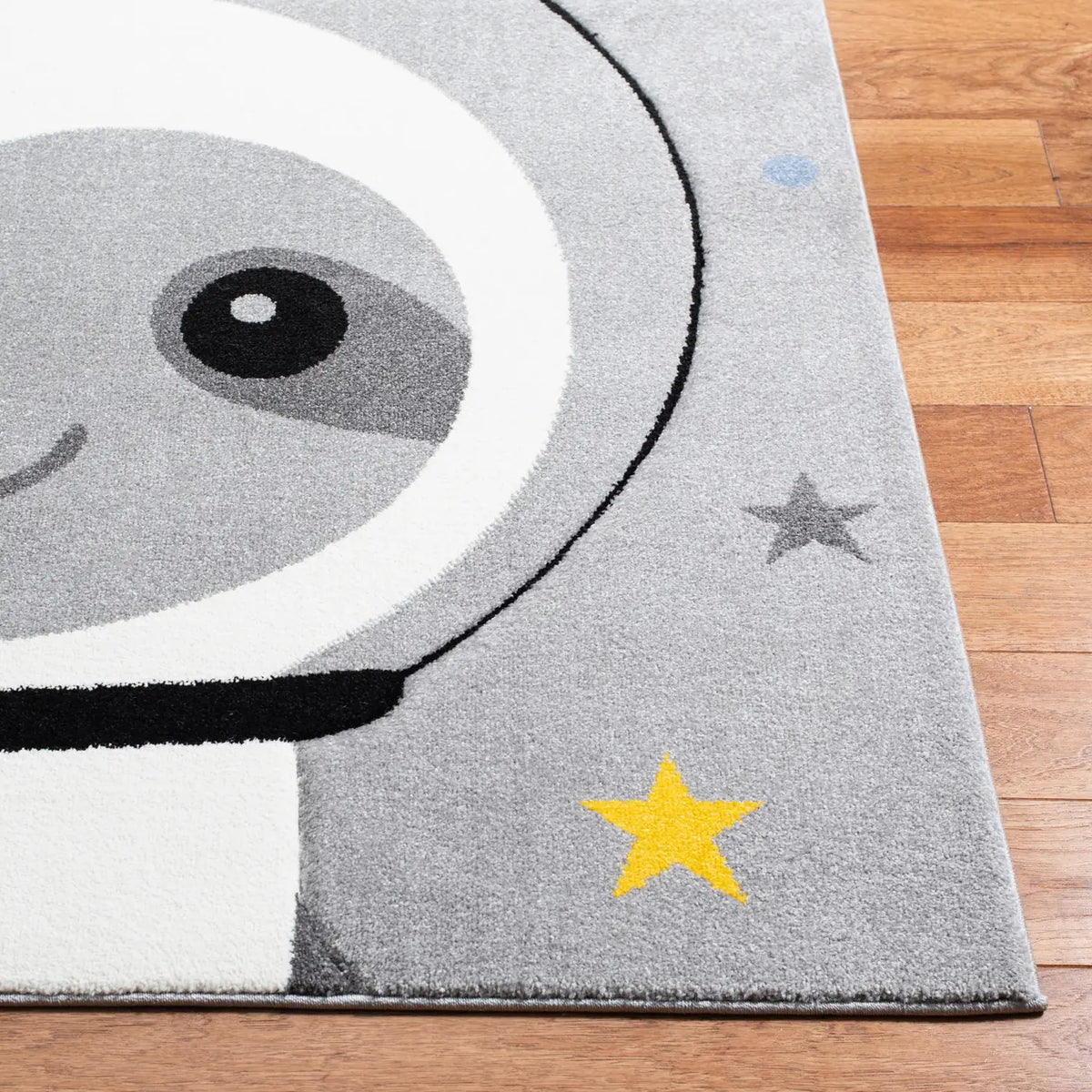 Safavieh Carousel Kids 100 4'-0" x 6'-0" Rug in Grey / Ivory