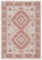 Safavieh Courtyard 4'-0" x 5'-7" Rug in Beige / Red
