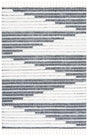 Safavieh Moroccan Tassel Shag 4'-0" x 6'-0" Rug in Dark Grey / Ivory