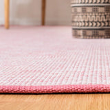 Safavieh Montauk 4'-0" x 6'-0" Rug in Pink / Fuchsia