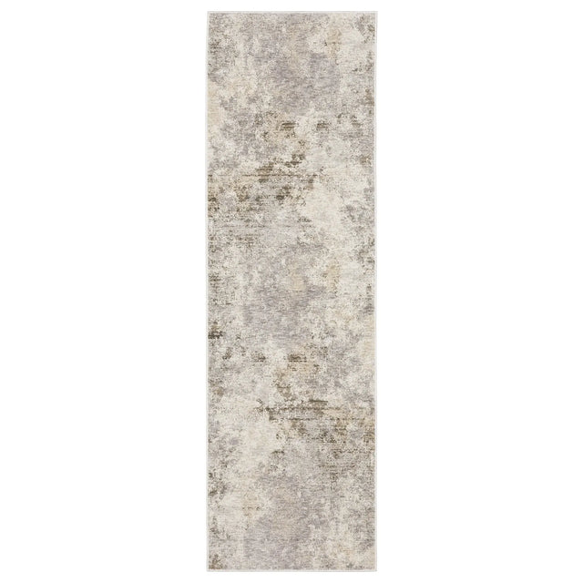 Oriental Weavers Nebulous 050J9 Ivory/ Beige Rug - runner