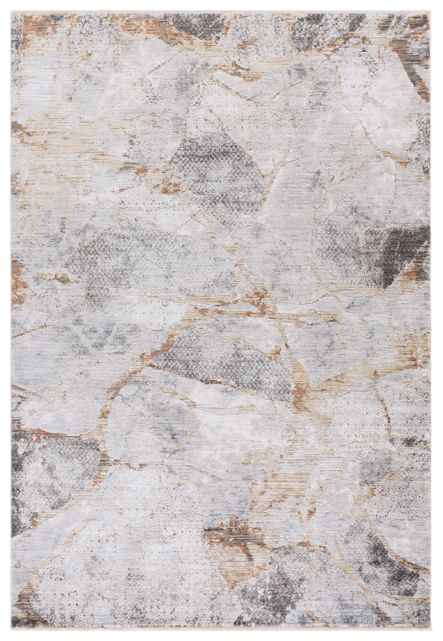 Safavieh Garnet 5'-3" x 7'-6" Rug in Gold / Grey