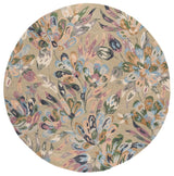 Safavieh Jardin 6'-0" x 6'-0" Rug in Beige / Blue